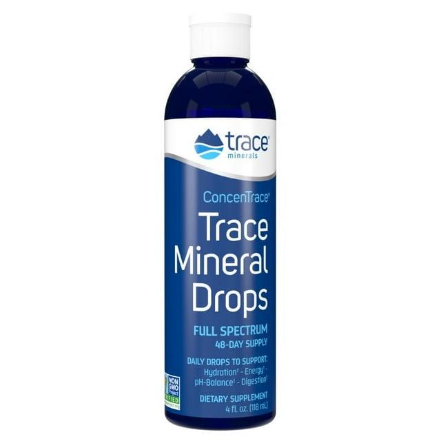 Trace Minerals ConcenTrace Drops, Ionic Liquid Magnesium, Chloride