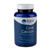 Trace Minerals | Coral Calcium with ConcenTrace | Gluten Fee, Ecologically Safe | 60 Vegetarian Caps