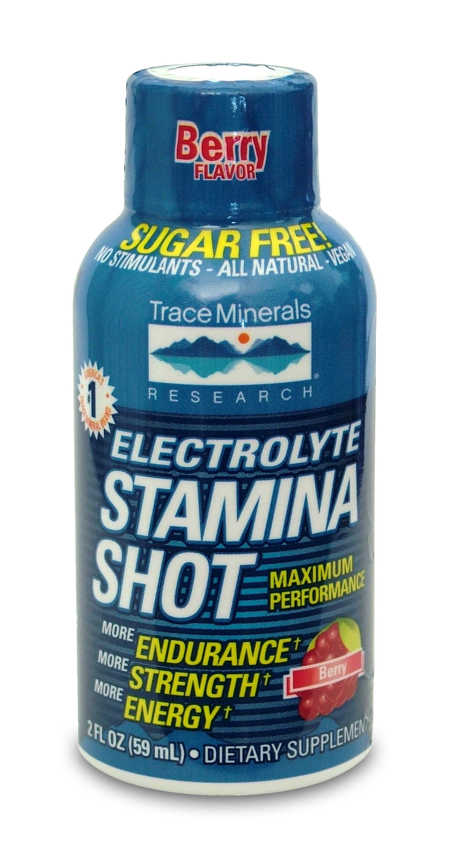 Trace Minerals Electrolyte Stamina Shot, 12 Ct