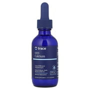 Trace Minerals Ionic Calcium - Liquid Ionic Calcium for Strong Bones - Healthy Nerves, Teeth & Muscle Function - Mineral Supplement - Vegan & Gluten-Free - 2 fl oz 48 Servings