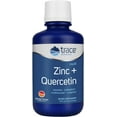 thumbnail image 1 of Trace Minerals | Liquid Zinc + Quercetin | 25 mg Zinc, 200 mg Quercetin | Supports Normal Immune System Function | Natural Orange Mango Flavor | 32 Servings, 16 fl oz, 1 of 5