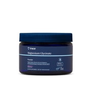 Trace Minerals Magnesium Glycinate Powder, Grape, High absorption chelated form, Gentle on stomach, ionic trace minerals, Calm muscles and mood, 3rd party verified