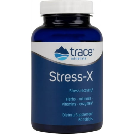 Trace Minerals Magnesium Stress Relief Gummies (60 Ct) Low Sugar | Magnesium Citrate | Natural Calming Sleep Support, Soothes Muscles | Mood & Digestive Support | For Kids & Adults | Tangerine