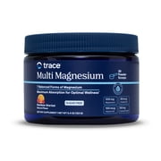 Trace Minerals Multi Magnesium Powder for Stress, Energy and Heart Health, Rainbow Sherbet, 30 Servings