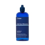 Trace Minerals Utah Sea Minerals - Liquid Nutritional Supplement with Sea Minerals - Energy Supplement with Ionic Trace Minerals, Magnesium & More - Supports Heart Health - 16 fl oz 48 Servings