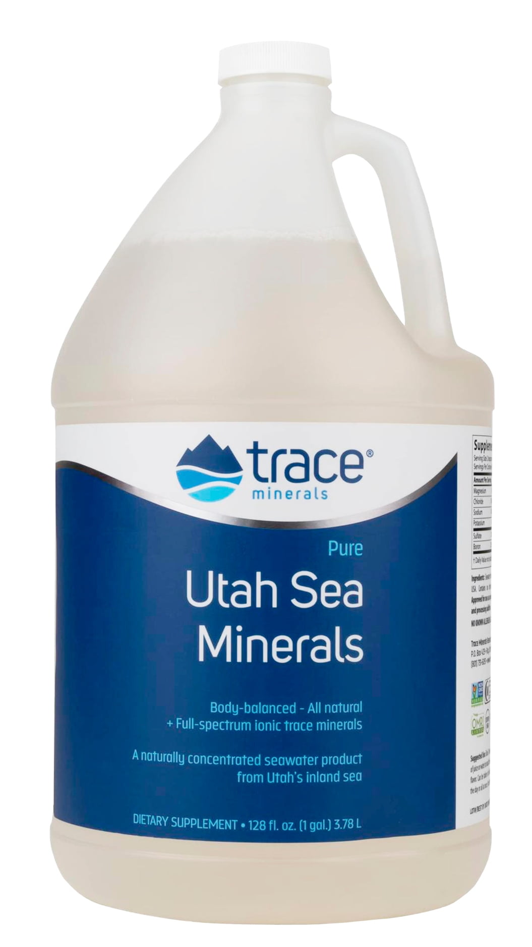 Trace Minerals Pure Utah Sea Minerals Dietary Supplement Magnesium