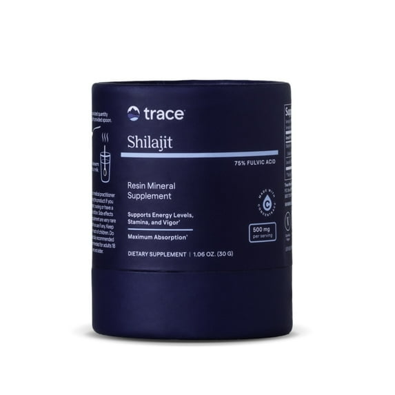 Trace Minerals Shilajit Resin - Himalayan Shilajit Resin for Overall Wellness - Immunity Support - Energy, Brain & Digestive Health Support - ConcenTrace - 450mg Per Serving (60 Servings)