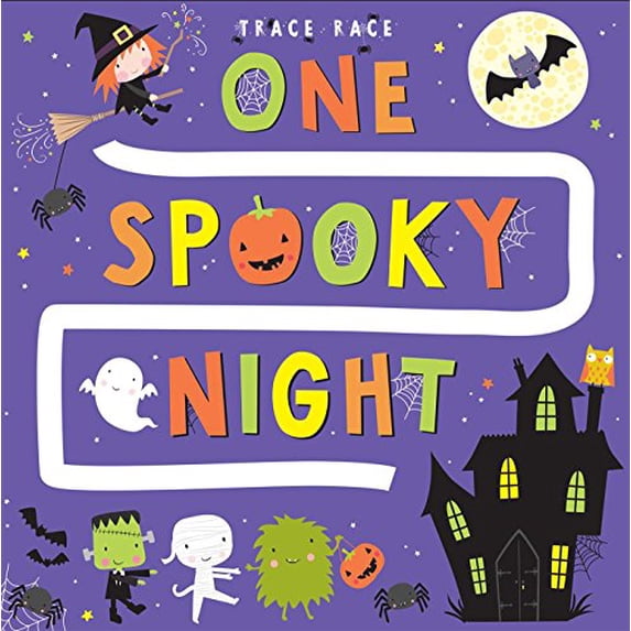 Pre-Owned Trace Race: One Spooky Night (Board book) 1684120837 9781684120833