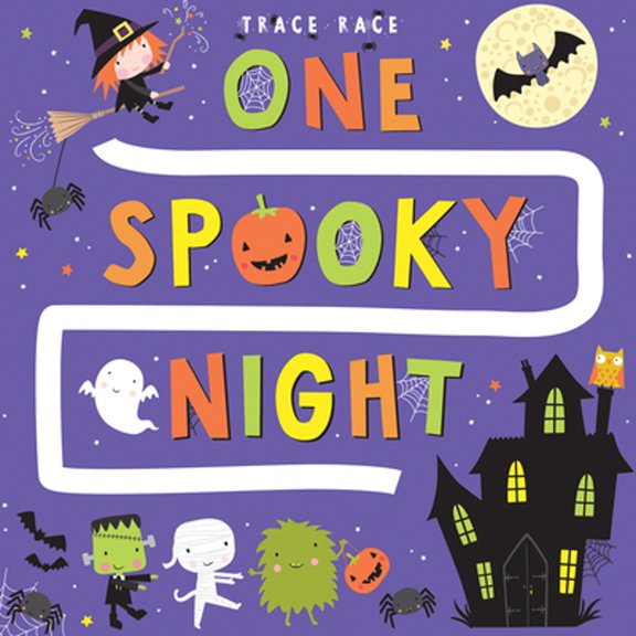 Pre-Owned Trace Race: One Spooky Night (Board book) 1684120837 9781684120833