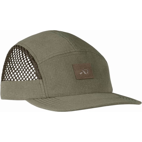 First Lite Trace Tech Cap, Conifer Green, Lightweight Breathable Moisture-Wicking Customizable Hat (MATRHCNOS)