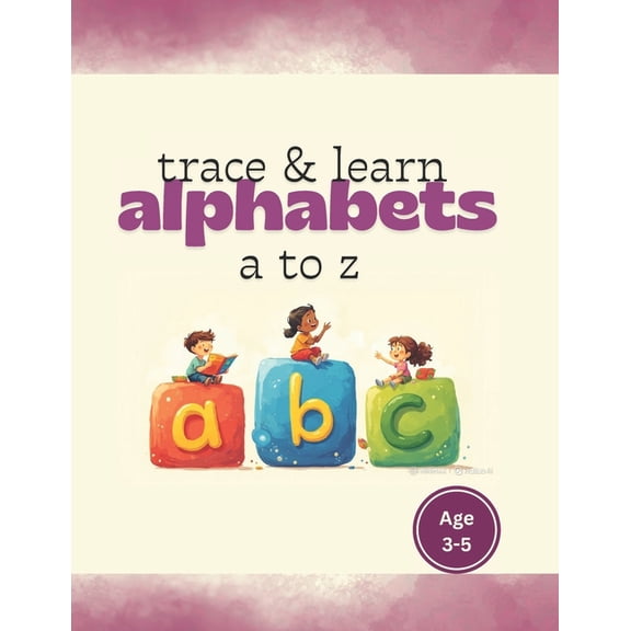 Trace & Learn Alphabets a to z, (Paperback)