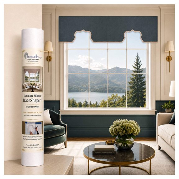 Traceable Designer Signature Crown Straight TraceShaper Valance Kit