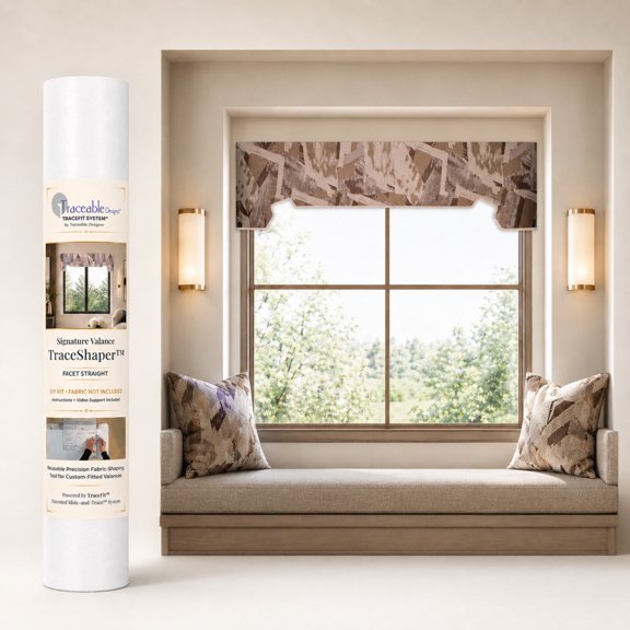 Traceable Designer Signature Facet Straight TraceShaper Valance Kit