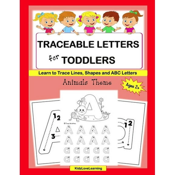 Traceable Letters for Toddlers