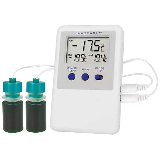 Traceable Ultra™ Calibrated Refrigerator/Freezer Thermometer 2 Plastic Traceable Ultra™ Calibrated Refrigerator/Freezer Thermometer 2 Plastic