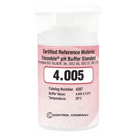 Traceable pH Standard,Cert. Ref Material,PK6 4287