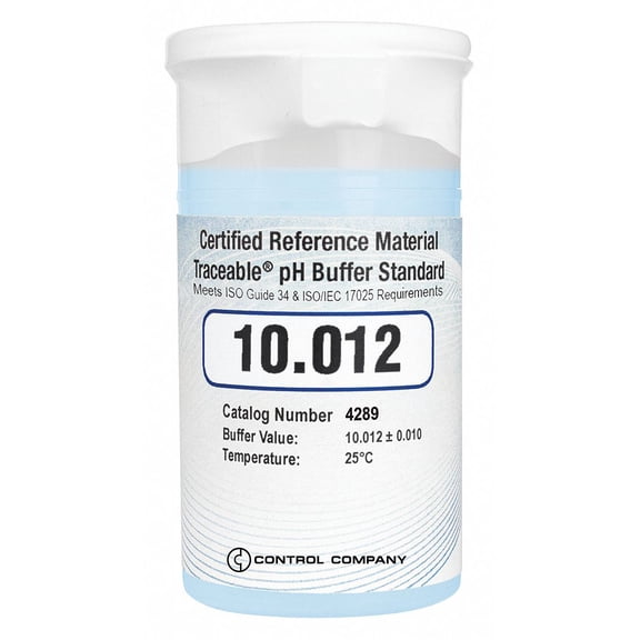 Traceable pH Standard,Cert. Ref Mtrl,CRM10.012,PK6 4289