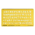 thumbnail image 1 of Traceease Alphabet Lettering Template Drafting Tools English Letter Alphabets Stencil, 1 of 6