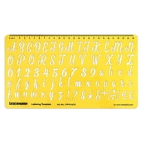 Traceease Alphabet Lettering Template Drafting Tools,Lower Case-Upper Case-Numbers Alphabet Letter Stencils