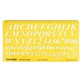 thumbnail image 1 of Traceease Alphabet Lettering Template,Upper & Lower Case Drafting Tools English Alphabet Stencils, 1 of 6