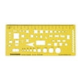 thumbnail image 1 of Traceease Architect,Interior Drafting Sanitary Template Drawing Stencil-Designing Template Measuring Ruler, 1 of 6