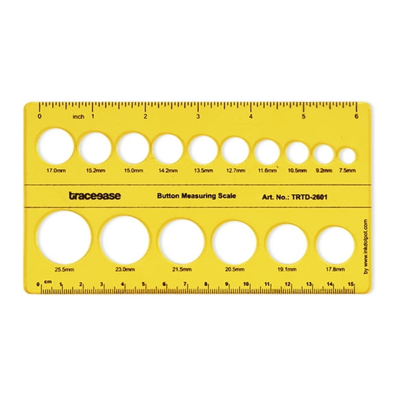 Traceease Measuring Scale Stencil