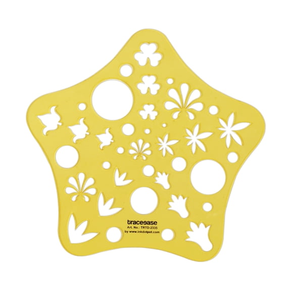 Traceease Creative Jewel Pattern Line Draw JewelryTemplates Drafting ToolsJewelleryDesigning Stencils