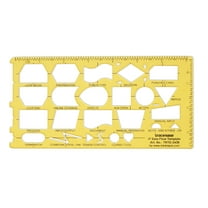 Traceease Drafting Tools,IT Data Flow Stencils Technical Drawing Data Symbol Template