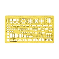 Traceease House Plan,Interior Design & Furniture Templates for Kitchen/Bed/Bath-Drafting Tools-Architect's Combination Stencils