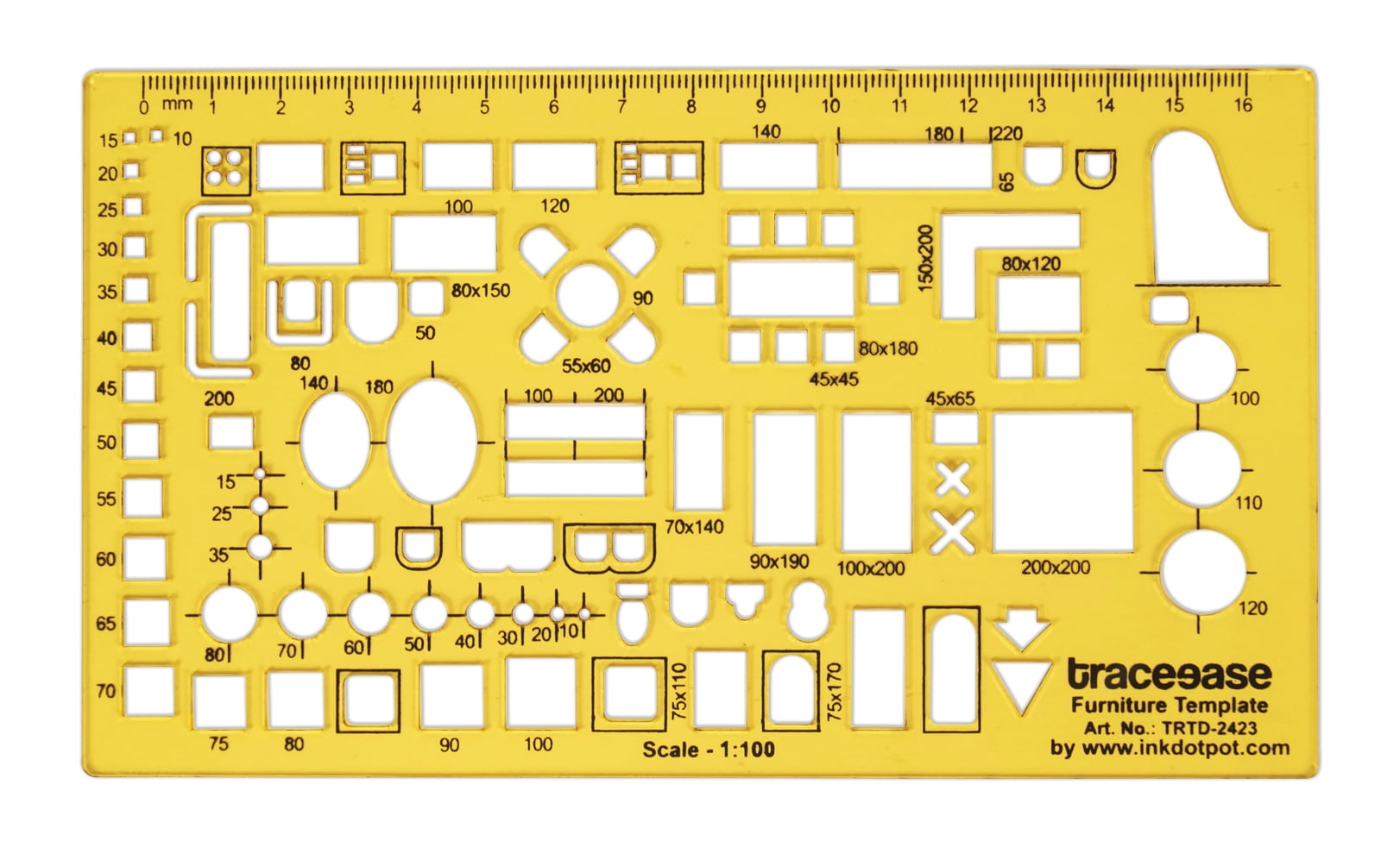 Traceease House Plan,Interior Design & Furniture Templates for Table ...