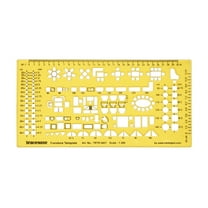 Traceease House Plan,Interior Design & Furniture Templates for Table/Sink/sofa-Drafting Tools-Furniture Stencils