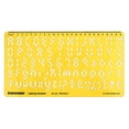 thumbnail image 1 of Traceease Lettering Template Drafting Tool ,Upper Case-Lower Case Numbers English Alphabet Letter Stencils, 1 of 6