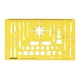 thumbnail image 1 of Traceease Map Drafting Navigation Arrows Template Drawing Stencil,Designing Template Measuring Ruler, 1 of 6