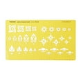 thumbnail image 1 of Traceease Multiple Motifs Designs JewelryTemplates Drafting ToolsJewelleryDesigning Stencils, 1 of 5