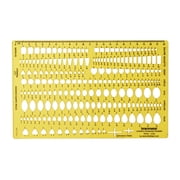 Traceease Multiple Shape Gemstone Series Draw JewelryTemplates Drafting ToolsJewelleryDesigning Stencils