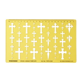 Traceease Multiple Unique Cross Pattern JewelryTemplates Drafting ToolsJewelleryDesigning Stencils