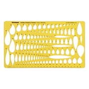 Traceease Pear & Paisley Stone Shapes JewelryTemplates Drafting ToolsJewelleryDesigning Stencils