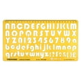 thumbnail image 1 of Traceease Upper & Lower Case English Alphabet Number Drafting Tools Letter Stencils Alphabet Lettering Template, 1 of 6