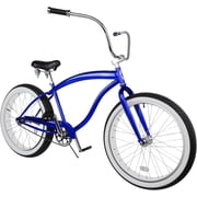 Tracer Avalon Cruiser Beach Bike, 26" Wheels, Coaster Brake, Mid-rise Handlebar, for Teen and Adult, Blue