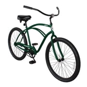 Tracer Ace 26 Inch Beach Cruiser Bikes Single Speed with Coaster Brake for Men - Matte Army Green