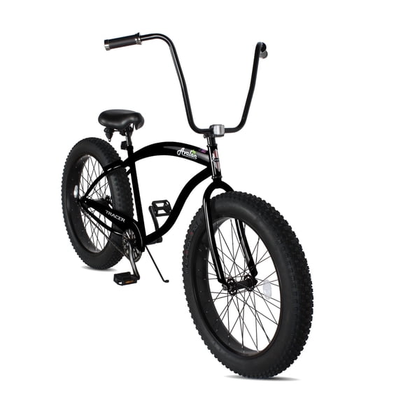 Tracer Avalon GT 26 inch Beach Cruiser Bike for Men, 1 Speed, Coaster Brake, Hi-Rise Handlebar, Black