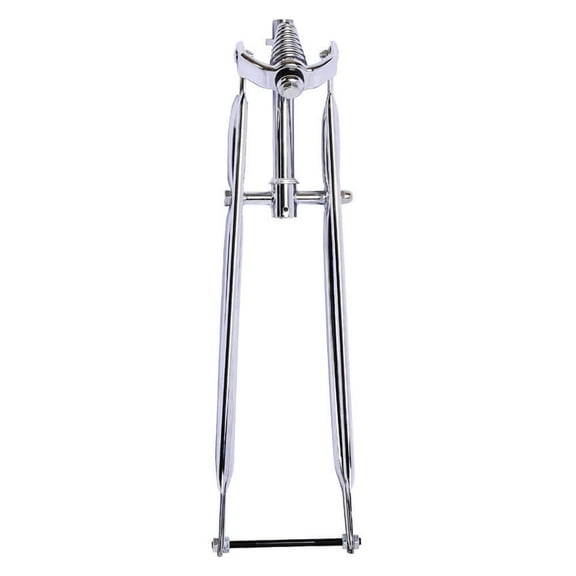 Tracer Classic SpringerThreaded Fork, Regular Bend (1'')25.4 mm, for 20*3.0 Fat Tire, Beach Cruiser Bike, Chrome