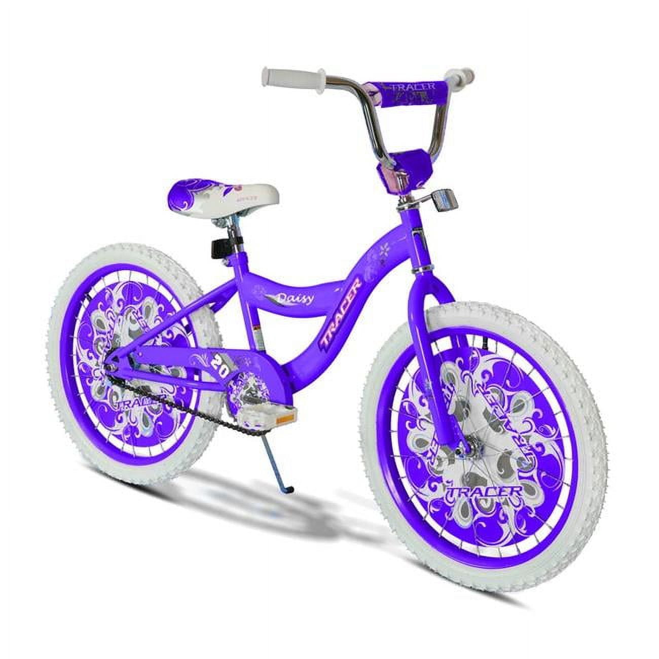 Tracer Daisy 20 Inch Kids Bikes with Coaster Brake Purple