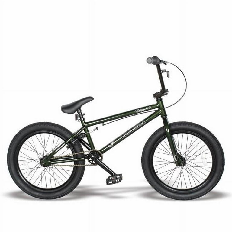 Tracer Edge 7.0 20 Inch Deluxe Freestyle BMX Bike - Green