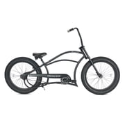 Tracer Harman GT Beach Cruiser Bike, High rise Handlebar,Coaster Brake,Fat Tires,for Men and Women,Matte Black