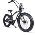 thumbnail image 1 of Tracer Loiter 26" 800W Cruiser E-bike, 7 Speed, 40-60mi, 48V 17.5Ah, 25mph, Disc Brake, for Men, Black, 1 of 10