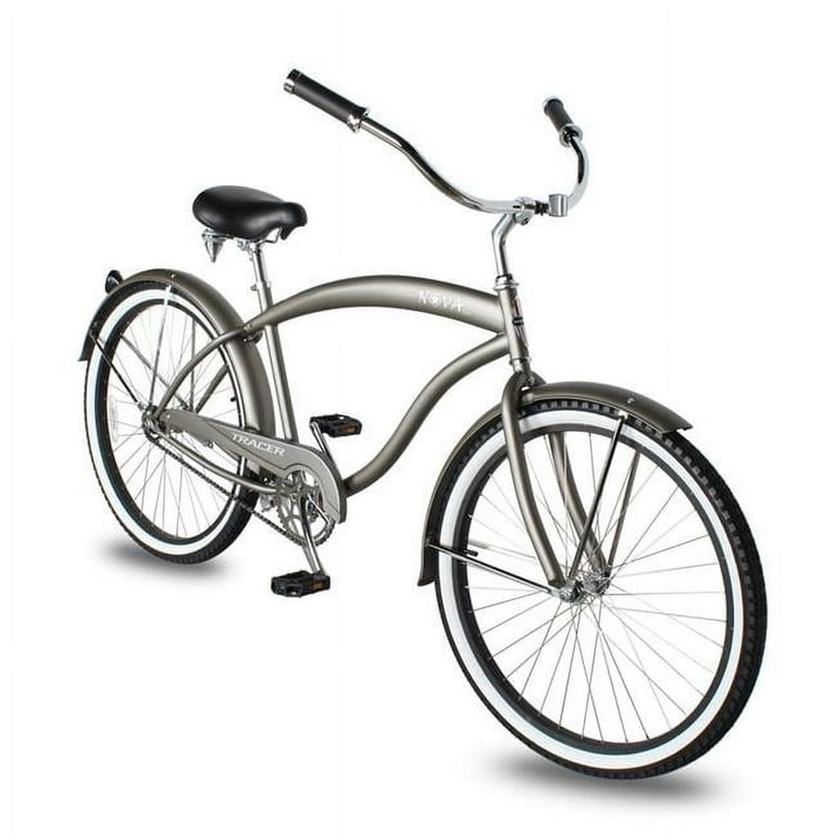 Tracer Nova Beach Cruiser Bike for Men, 26 Inch Wheels, Hi Ten Steel Frame, 1 Speed, Coaster Brake, Hybrid Bike for Adults, Complete Cruiser Bikes, Tracer Nova Beach Cruiser Bike for Men, 26 Inch Wheels, Hi Ten Steel Frame, 1 Speed, Coaster Brake, Hybrid Bike for Adults, Complete Cruiser Bikes,