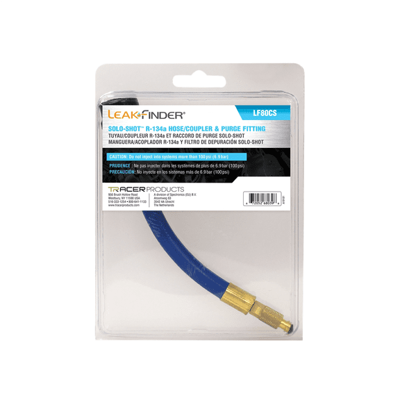 Tracer Products Hose Solo-Shot hose/coupler R-134a