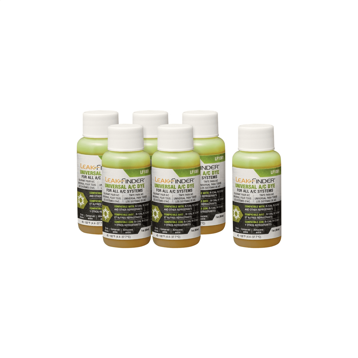 Tracer Products LF1001 1 oz Leakfinder Universal A-C Dye - Walmart.com