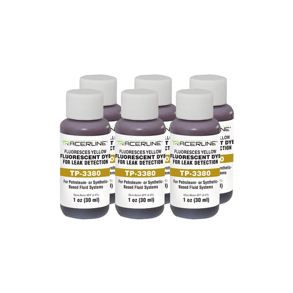 Tracer Products Oil based system dye glows yellow